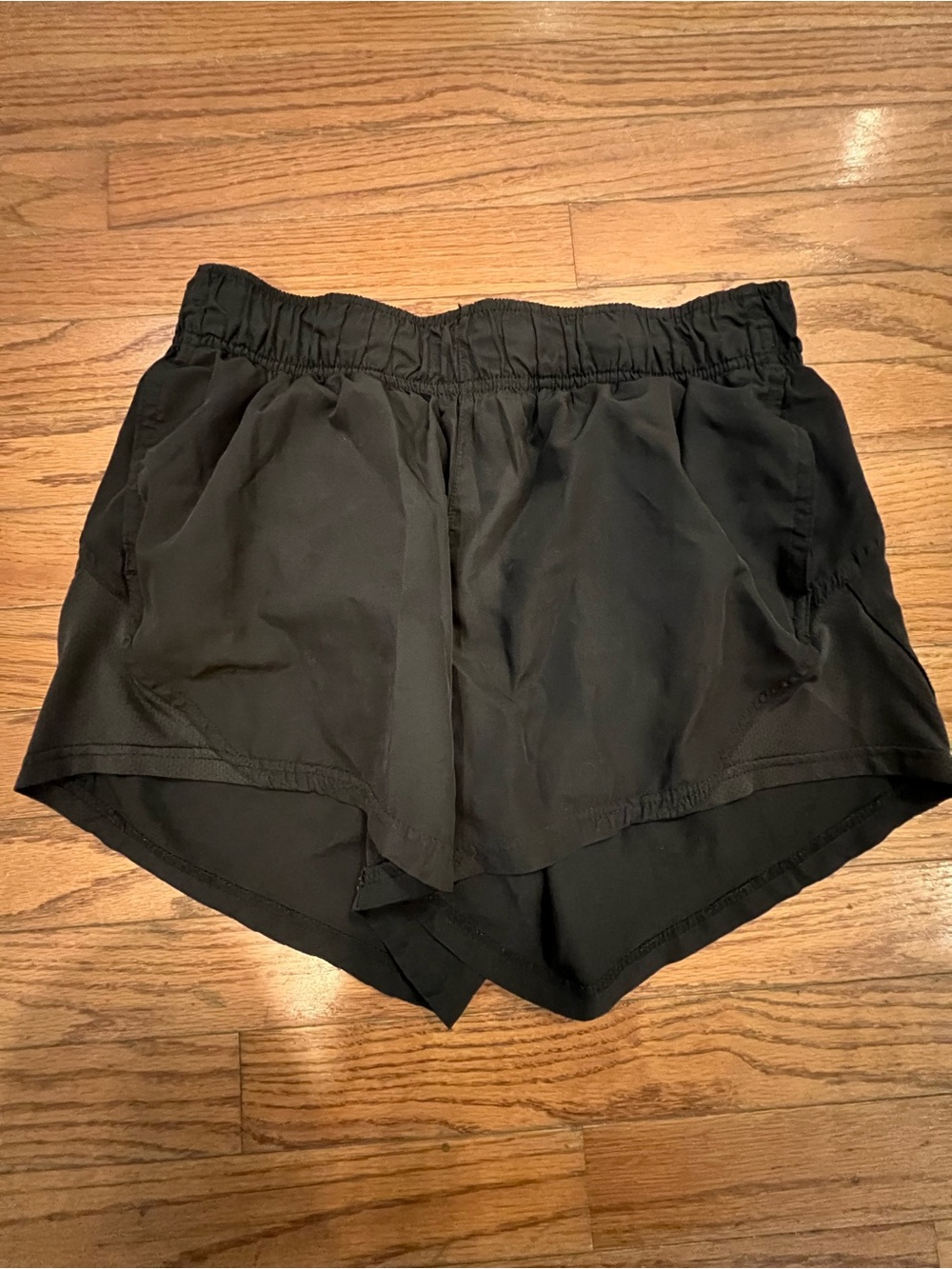 Athletic Works Black Women's Running Shorts